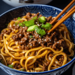 20-Minute Mongolian Ground Beef Noodles (Better Than Takeout!)