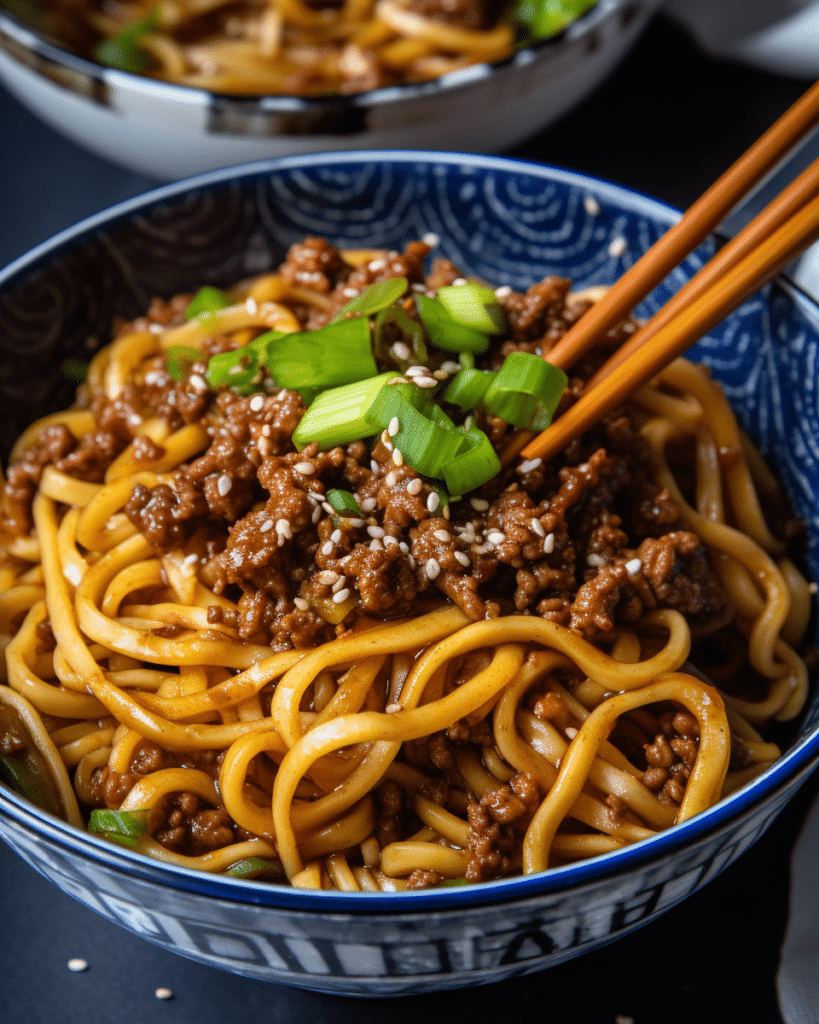 20-Minute Mongolian Ground Beef Noodles (Better Than Takeout!)
