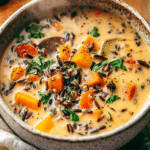 Cozy Autumn Wild Rice Soup (Instant Pot & Stovetop)