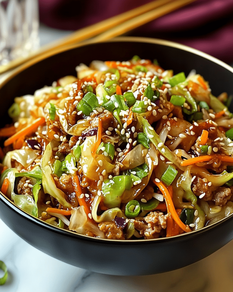 Quick & Easy Egg Roll Stir Fry (All the Flavor, None of the Fuss!)