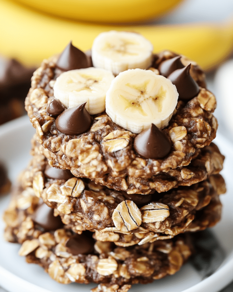 A close-up of a Healthy Breakfast Cookie, showing the texture.
