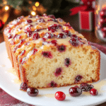 Mixing the batter for Cranberry Orange Bread in a bowl.