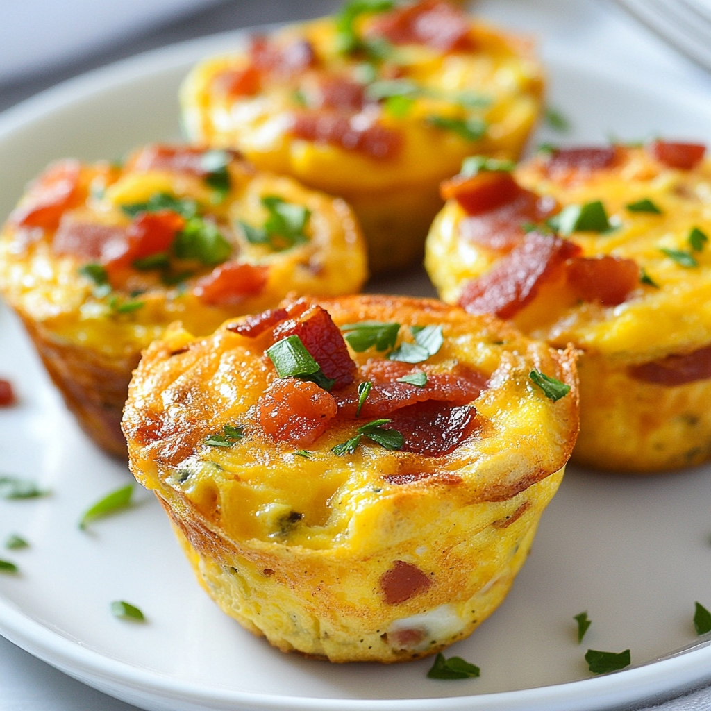Someone holding or eating an Egg Muffin, showing the fluffy texture inside.