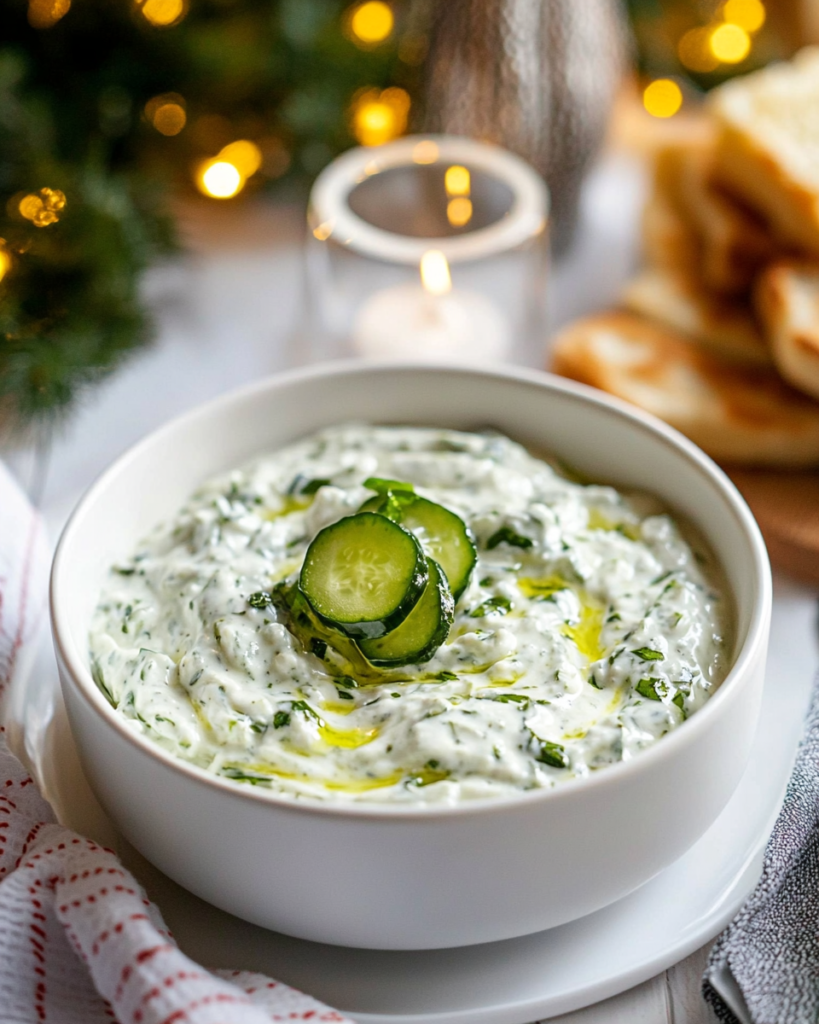 Easy Tzatziki Recipe (Greek Cucumber Sauce!) 10 Ingredients for Tzatziki, including Greek yogurt, cucumber, garlic, lemon, mint, and cilantro.
