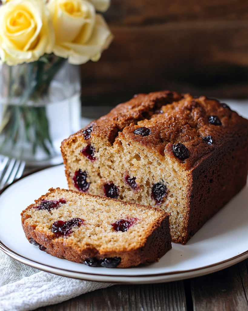 Easy Orange Cranberry Bread (Moist Quick Bread!) 10 Ingredients for Orange Cranberry Bread, including flour, brown sugar, oranges, dried cranberries, butter, and milk.