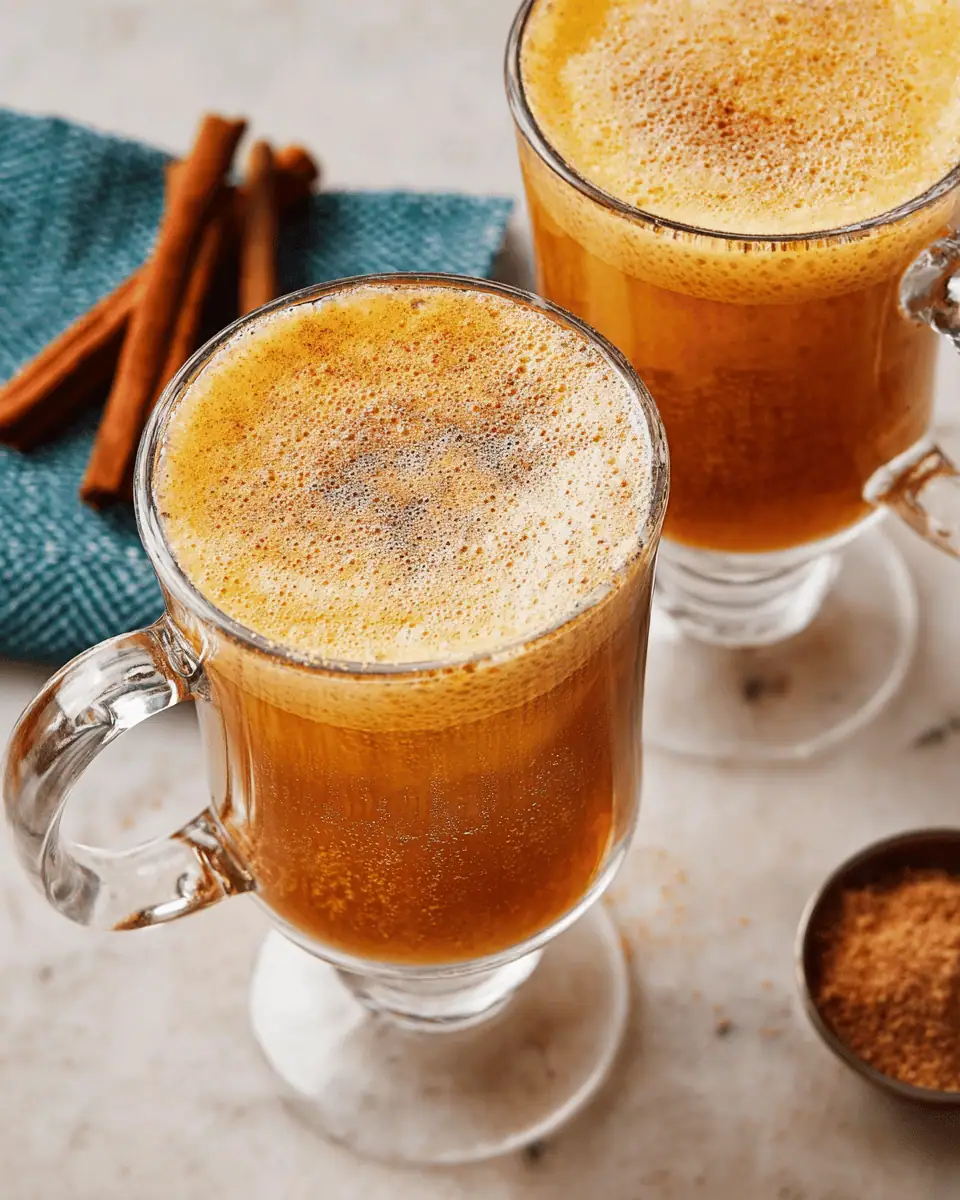 Hot Buttered Rum - The Ultimate Winter Warmer 2 A mason jar filled with the spiced brown sugar buttered rum batter, ready for freezing.