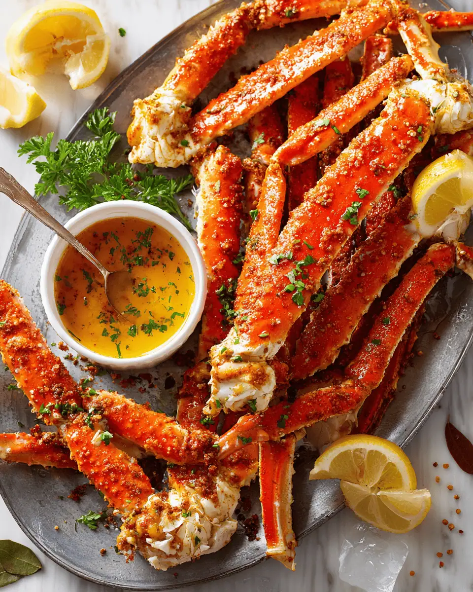 A hand cracking a cooked snow crab leg, revealing the perfectly white, tender meat inside.