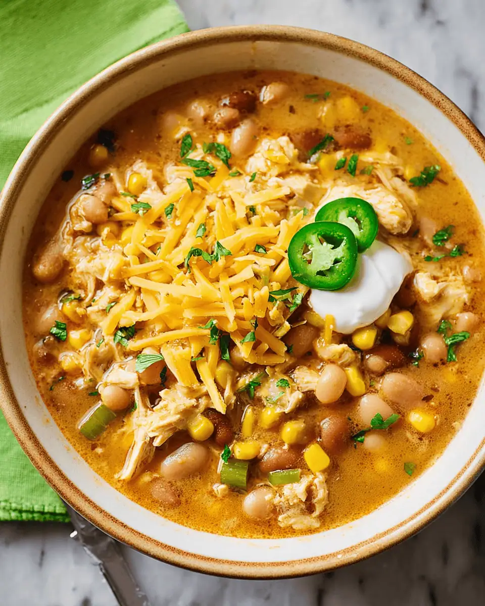 White Chicken Chili with Pinto Beans: A Thick and Hearty Tex-Mex Stew 4 Cans of pinto beans, corn, chickpeas, and green chilies arranged on a counter next to spices.