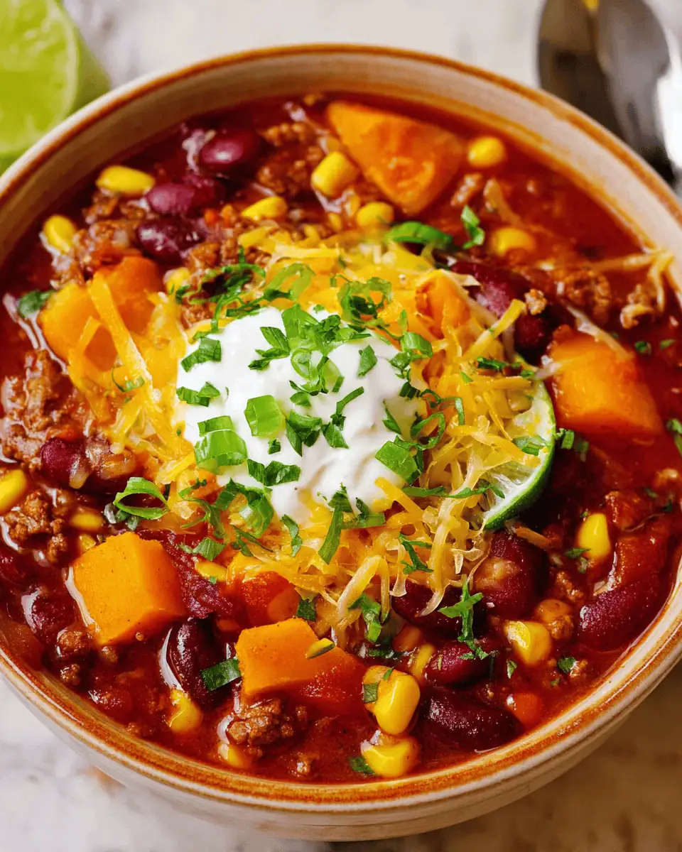 Beef and Butternut Squash Chili: A Hearty One Pot Meal 1 Cubed butternut squash, kidney beans, and whole tomatoes being added to the beef mixture.