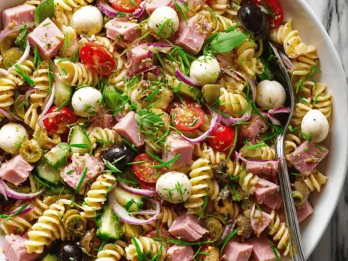 Ham Pasta Salad (20-Minute Recipe)