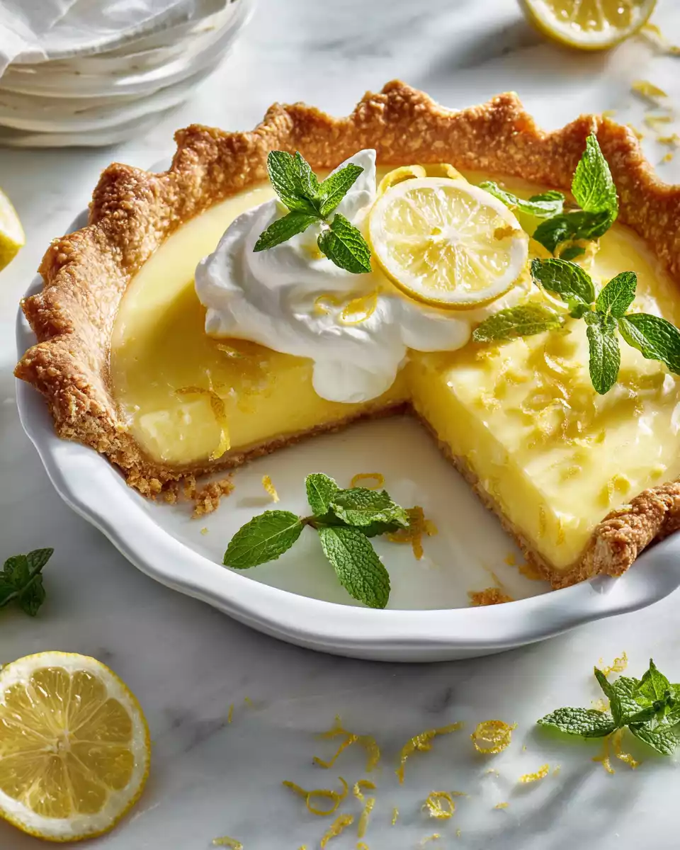 Joanna Gaines Lemon Pie Recipe 2 Refreshing Joanna Gaines Lemon Pie recipe with zesty flavor and creamy filling, perfect dessert for family events.