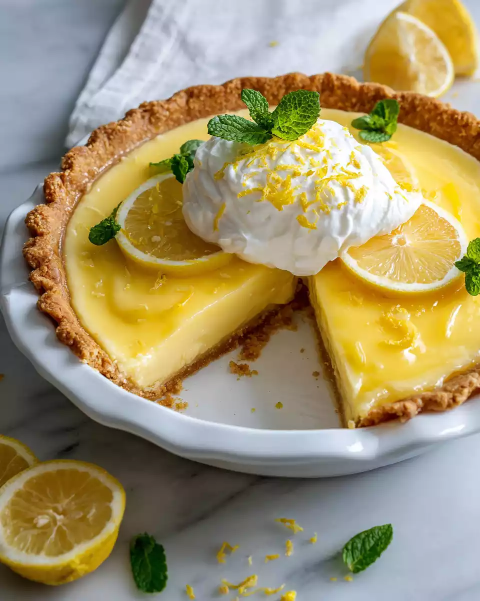 Joanna Gaines Lemon Pie Recipe 3 Refreshing Joanna Gaines Lemon Pie recipe with zesty flavor and creamy filling, perfect dessert for family events.